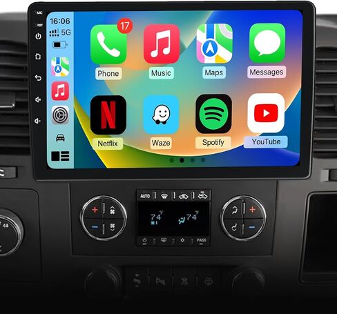 4G+64GB Car Radio for Chevy Silverado 2007-2013 GMC Sierra Tahoe Yukon in Saudi Arabia