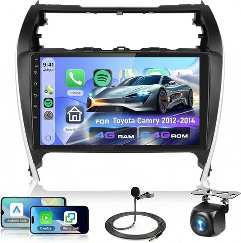 8Core 4G+64G Car Stereo for Toyota Camry 2012-2014 (Excl. JBL) in Saudi Arabia