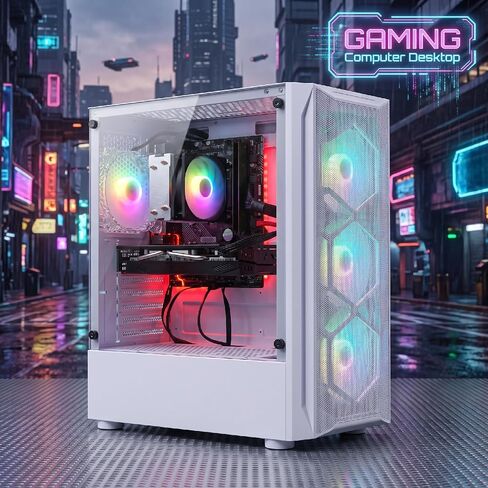 STGAubron Gaming PC Desktop,Core I7,RTX 3050 6G,32G RAM,2TB SSD in Saudi Arabia