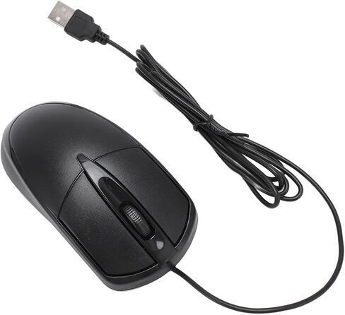 Wired Keyboard Mouse Set Ergonomic Design Durable 104 Keys for Business and Gaming Office Use in Saudi Arabia