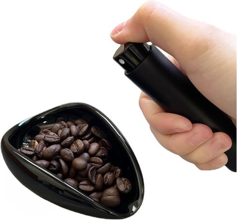 Coffee Bean Dosing Cup and Spray Bottle Set, Mini Coffee Spoon Holder, Coffee Bar Accessories, Single Dose Measuring Tray Kit for Espresso in Saudi Arabia