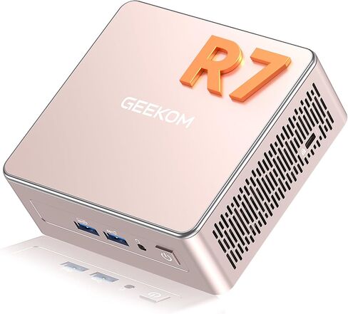 GEEKOM A5 2027 Edition Mini PC, Ryzen 7 7730U, 16GB RAM, 256GB NVMe SSD in Saudi Arabia