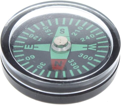 ASR Outdoor Compact Instant Lighter Survival Fire Starter Flint Rod with Compass Keychain in Kuwait