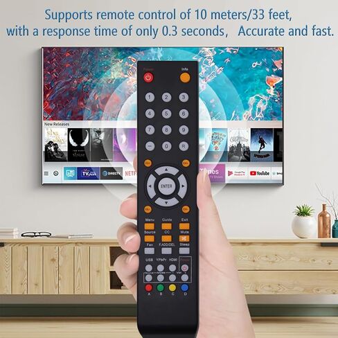 New Replacement Remote Control for Sceptre TV Universal Remote Control Compatible with All Sceptre TV LED LCD HDTV in Kuwait