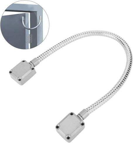 Large Door Loop for Exposed Mounting Access Control Cable Protection Sleeve, Stainless Steel Wire Guard with 8mm ID, Rust - Proof Sliding Door Loop for Commercial in Saudi Arabia