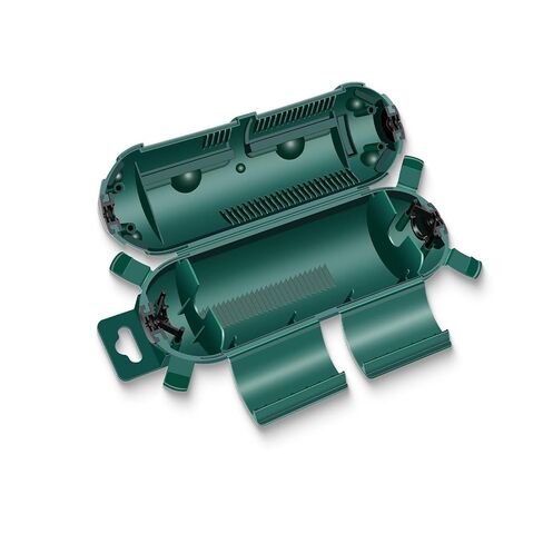 NineLeaf IP54 Outdoor Extension Cord Cover, Waterproof Cord Connector Protector, Weatherproof Plug and Socket Safety Box for Garden Tools, Patio, Christmas Holiday Lights, Green, 4 Pack in Saudi Arabia