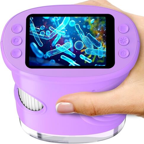 1000X Digital Handheld Microscope for Kids Portable Outdoor Toys & Gifts in Saudi Arabia