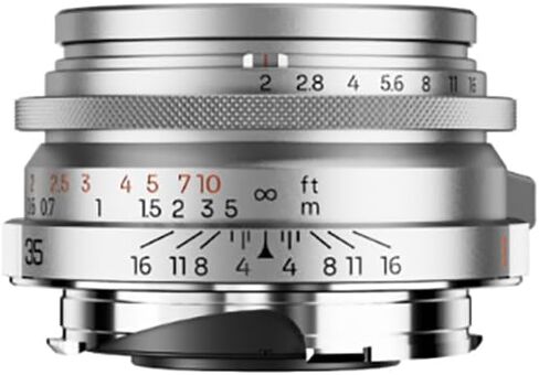 Thypoch Ksana 35mm f/2 ASPH. Full-Frame Photo Lens (Leica M) (Silver Chrome, 35mm f/2) in Saudi Arabia