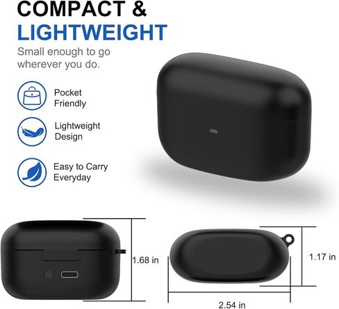 Replacement Charging Case for Sony LinkBuds S, Type-C Charger Case Compatible with Sony LinkBuds S Earbuds (No Earbuds Included) in Saudi Arabia