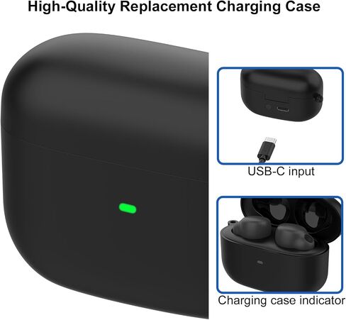 Replacement Charging Case for Sony LinkBuds S, Type-C Charger Case Compatible with Sony LinkBuds S Earbuds (No Earbuds Included) in Saudi Arabia