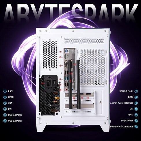 Prebuilt Gaming PC Desktop,Ryzen R5 5500,Business Home Tower Computers in Kuwait