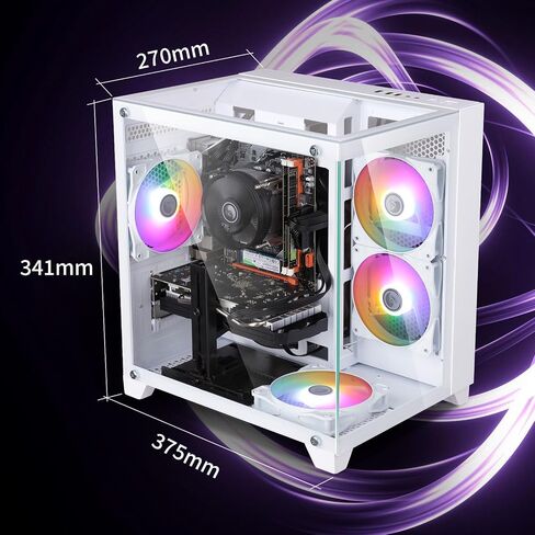 Prebuilt Gaming PC Desktop,Ryzen R5 5500,Business Home Tower Computers in Kuwait