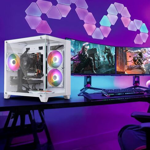 Prebuilt Gaming PC Desktop,Ryzen R5 5500,Business Home Tower Computers in Kuwait