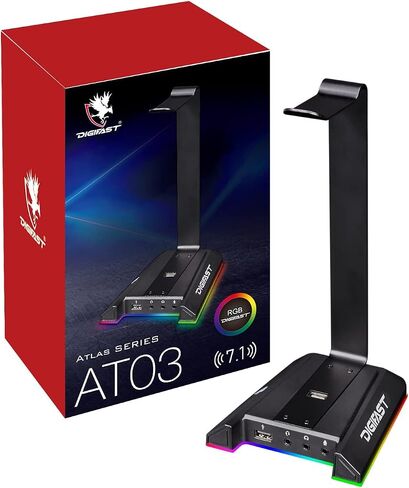 Headset Apollo Series | RGB Headset Stand | Gaming Bundle/Gaming Set for PC Gamers, PC Gamers and PS4 Users in Saudi Arabia