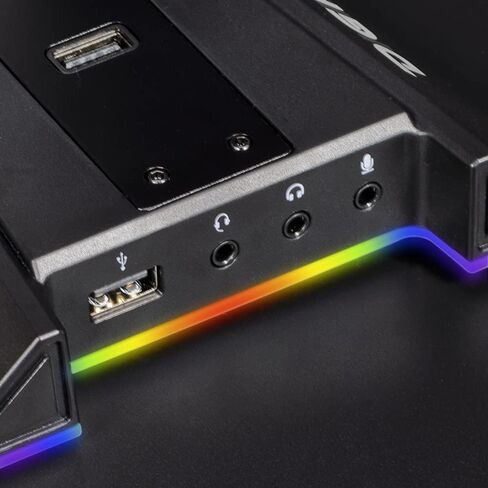 Headset Apollo Series | RGB Headset Stand | Gaming Bundle/Gaming Set for PC Gamers, PC Gamers and PS4 Users in Saudi Arabia