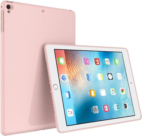 Callyue Slim Case for iPad mini 6 8.3 Inch 2021 iPad mini 6th Generation, iPad mini 7 2024 Case (A17 Pro), Ultra Thin Lightweight Matte Soft Flexible Frosted TPU Skin Bumper Back Cover Shell, Pink in Saudi Arabia