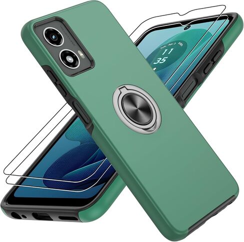حافظة Gritup لهاتف Samsung Galaxy Note 20 Ultra مع حامل حلقي مغناطيسي 360 درجة و[واقي شاشة عالي الدقة × 2] حافظة هاتف لهاتف Galaxy Note 20 Ultra-Black in Kuwait