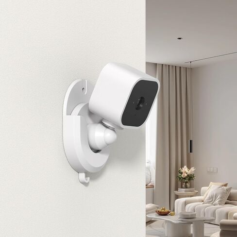 No-Drill Blink Camera Mount - 3 Pack Adhesive Wall Mount for Blink Outdoor 4, 2K+, Mini 2, Mini 2K+ & Ring Indoor, Strong 3M VHB Tape, Renter-Friendly in Saudi Arabia