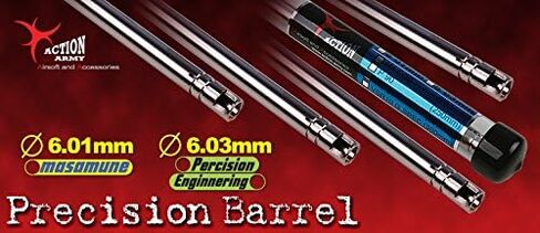 Airsoft AEG Inner Barrel M4+ High Precision 6.03mm 410mm Made in Taiwan in Saudi Arabia
