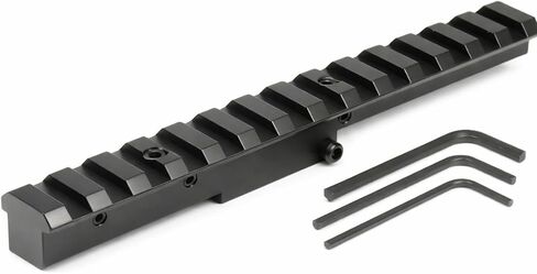Combo of 1" Diameter Low Profile Rifle Scope Rings Picatinny Mount System with M38, M39 and M44/Mosin Nagant 91/30 Scope Mount Picatinny Rail (Rail Only) in Saudi Arabia