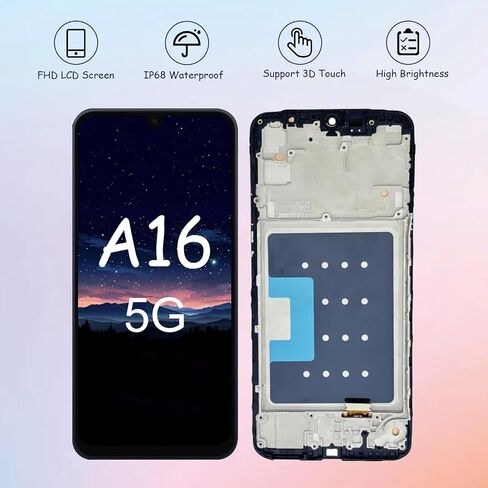 Screen Replacement for Samsung Galaxy A16 5G with Frame LCD in Kuwait