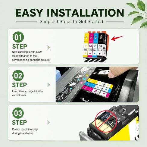 Starink 923e 923XL Ink Cartridges Replacement for HP 923 Ink Cartridges 4P in Kuwait
