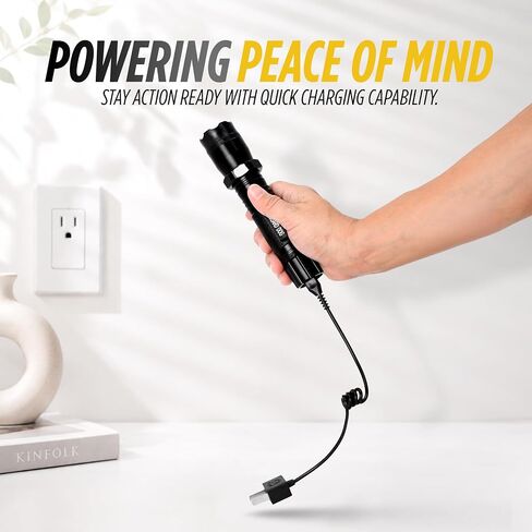 Stun Gun Charger Cord, Quick-Charge Compatible, Expandable to 15" in Saudi Arabia
