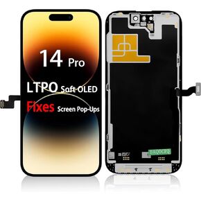【لا توجد تنبيهات منبثقة】 استبدال شاشة LTPO OLED الناعمة لجهاز iPhone 14 Pro in Kuwait