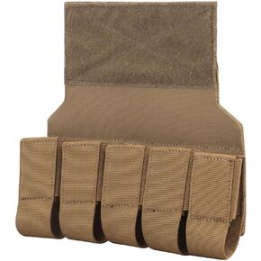 Quick Access 40mm 5 Round Hanger Hook Loop Drop Pouch Compatible with Plate Carrier, Tactical Vest, Chest rig or placards in Saudi Arabia