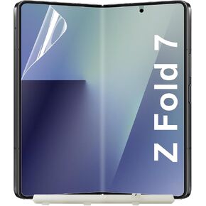 [2 Pack for Samsung Galaxy Z Fold 5 Inner TPU Screen Protector, Fingerprint Unlock, HD Clear, Case Friendly, Bubble Free in Kuwait