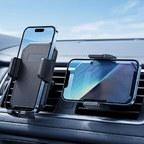 Car Phone Holder Air Vent Clip Mount, 360°Adjustable for iPhone Android in Saudi Arabia
