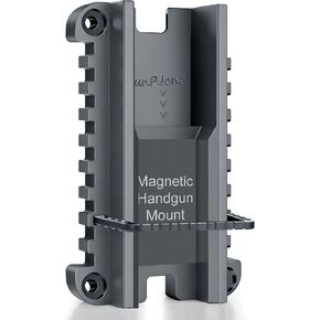 Magnetic Gun Mount for Vehicle Home Office, Concealed Magnetic Gun Holder Accessories for Pistol in Saudi Arabia