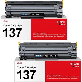 137 Toner Cartridge Replacement for Canon 137 Black Toner Cartridge 2 Pack in Saudi Arabia