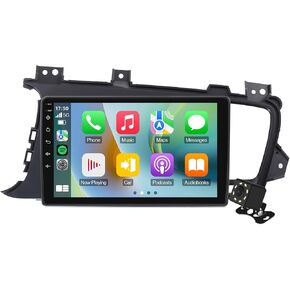 Double Din Linux Car Stereo for Kia Optima K5 2010-2013 with 9 Inch Touchscreen Radio Built-in Wireless Carplay/Android Auto/Bluetooth/FM/AUX-in/Steering Wheel Controls/Backup Camera in Saudi Arabia