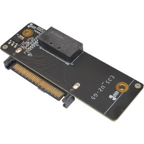 PCIe 5.0 GEN-Z EDSFF to U.2 SFF-8639 Adapter Card NVMe SSD Converter for 28Pin E1.S E1.L E3.S E3.L, High-Speed Server Interconnect for Enterprise Data Center & IT Workstations in Saudi Arabia
