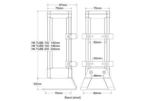 Watercool HEATKILLER Tube Reservoir Basic, 150mm in Saudi Arabia