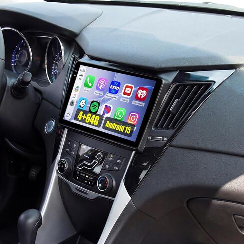 4+64G 9'' Android 15 Car Stereo for Hyundai Sonata 2010-2015 in Saudi Arabia