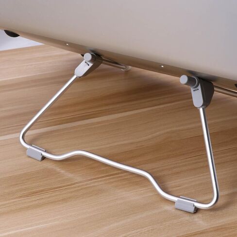 SUPVOX Folding Aluminum Laptop Stand Riser with 30-75 Degree Angle in Kuwait