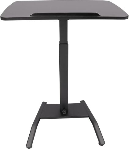 Adjustable Rolling Laptop Desk with Pedal for Standing Home Office in Saudi Arabia