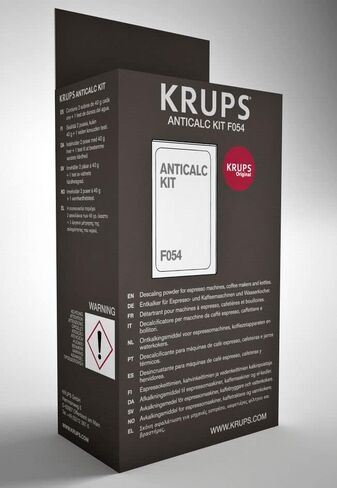 KRUPS F054 Descaling Powder for Kettles Coffee and Espresso Makers Fully Auto Machines EA8442 And EA8250 in Saudi Arabia