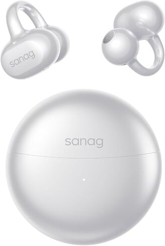 Sanag S6S Ultra Open Ear Earbuds Clip On Wireless Bluetooth Headphones in Kuwait