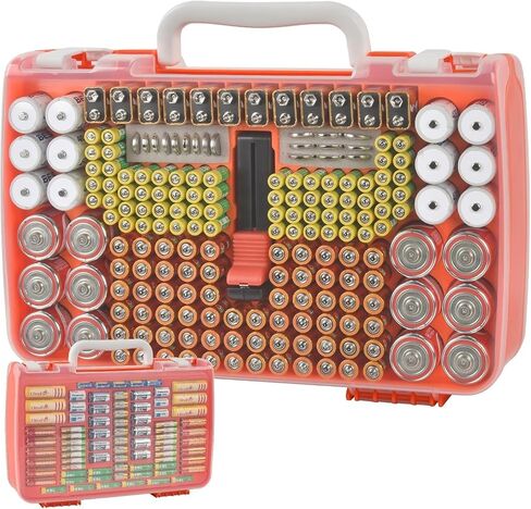 Xuerdon Battery Storage Organizer Case for 269 Batteries with Tester in Saudi Arabia