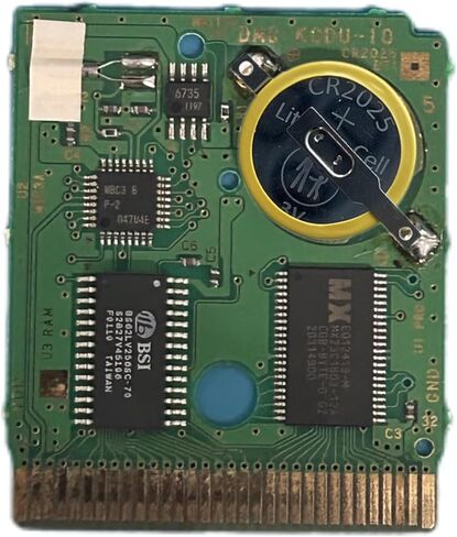 CR2025 بطاريات مبوبة بطارية خرطوشة Gameboy مع علامات التبويب لحام اللون GBC 3V استبدال البطارية Gameboy 10PACK in Kuwait