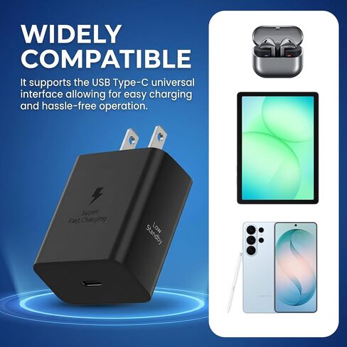 Samsung 60W Super Fast Type C Charger Fast Charging Android Phone Charger in Saudi Arabia