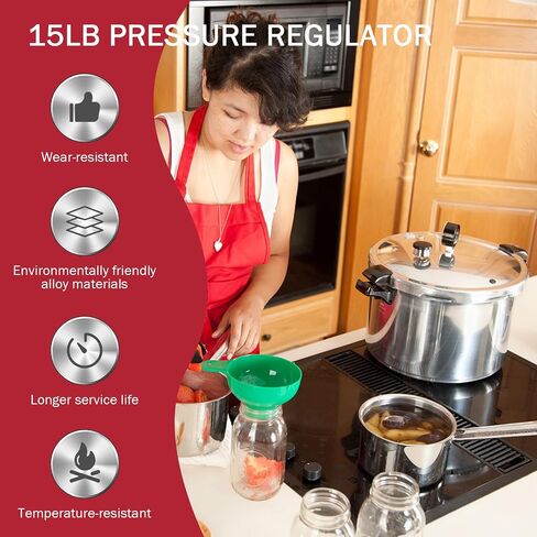 09978 Pressure Cooker Canner Regulator fit for Presto Pressure Cooker Canner Parts 15lb, Pressure canner regulator weight replacement for Part 50294 50626 09913 in Kuwait
