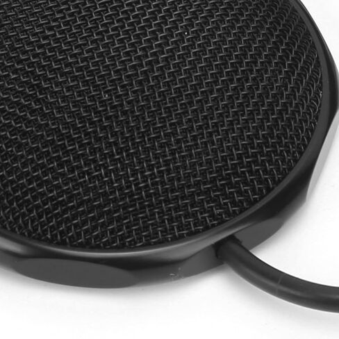 Irfora USB Conference Microphone for Recording and Chatting, HighQuality Metal Desktop Mic for Online Classes, 1 Piece, Black in Kuwait