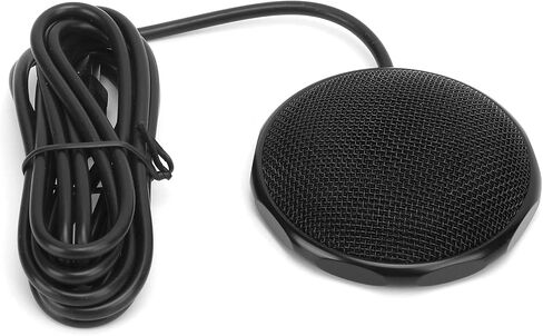 Irfora USB Conference Microphone for Recording and Chatting, HighQuality Metal Desktop Mic for Online Classes, 1 Piece, Black in Kuwait