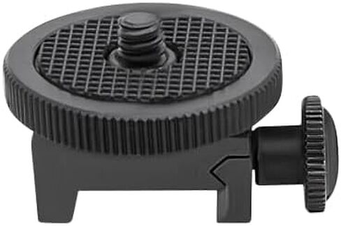 Gotical | Gun Adapter for Camera Screw (1/4-Inch) | 20mm Picatinny to 1/4 Inch Screw Action Camera Mount for Hunting Shooting Photo Video Record | Camera Gun Mount Adapter in Saudi Arabia