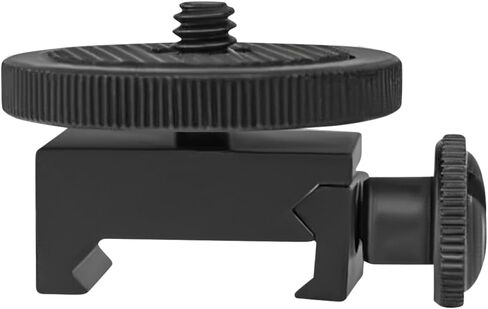 Gotical | Gun Adapter for Camera Screw (1/4-Inch) | 20mm Picatinny to 1/4 Inch Screw Action Camera Mount for Hunting Shooting Photo Video Record | Camera Gun Mount Adapter in Saudi Arabia