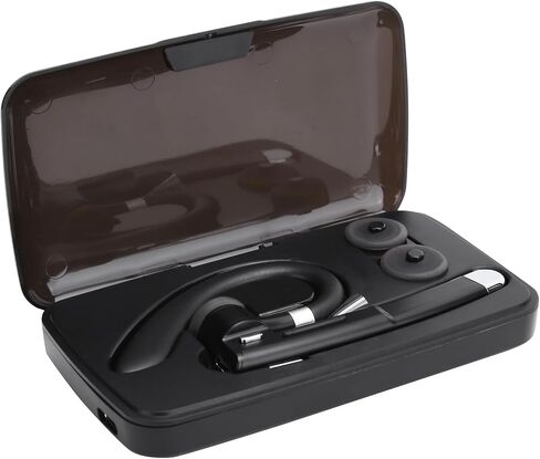 YYK-520 V5.0 Wireless Earphone, Rotatable Business Headset, Ultralight Design, Comfortable Fit, 120 Hours Standby with Charging Compartment in Saudi Arabia